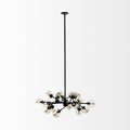 Rudyard Chandelier - Black | Calgary Furniture Store