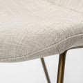 Sawyer Beige Fabric Dining Chair | Calgary Furniture Store