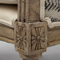 Elizabeth Detailed Back Accent Chair | Calgary Furniture Store