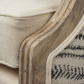 Elizabeth Detailed Back Accent Chair | Calgary Furniture Store