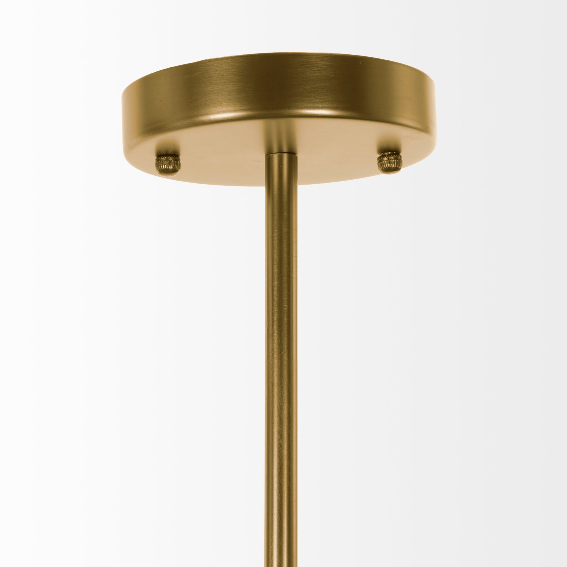 Wallace Frosted Glass Gold Metal Ten Bulb Chandelier | Calgary Furniture Store