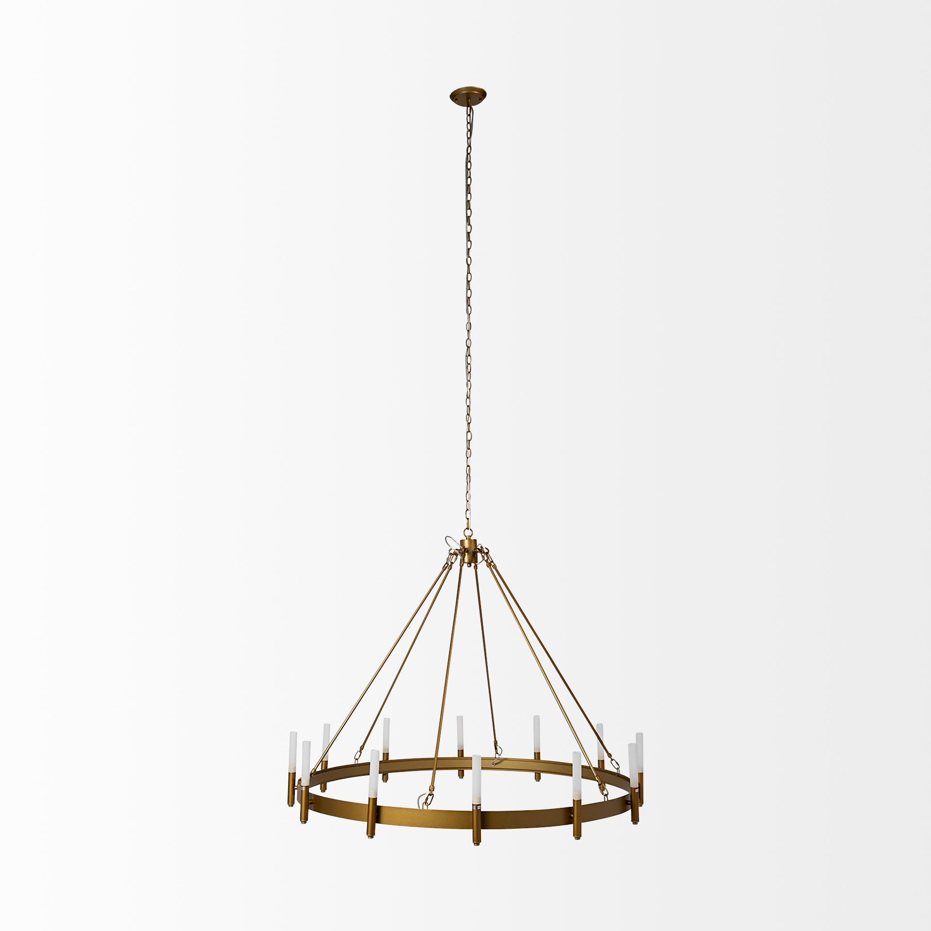 Decamp Chandelier - Gold | Calgary Furniture Store