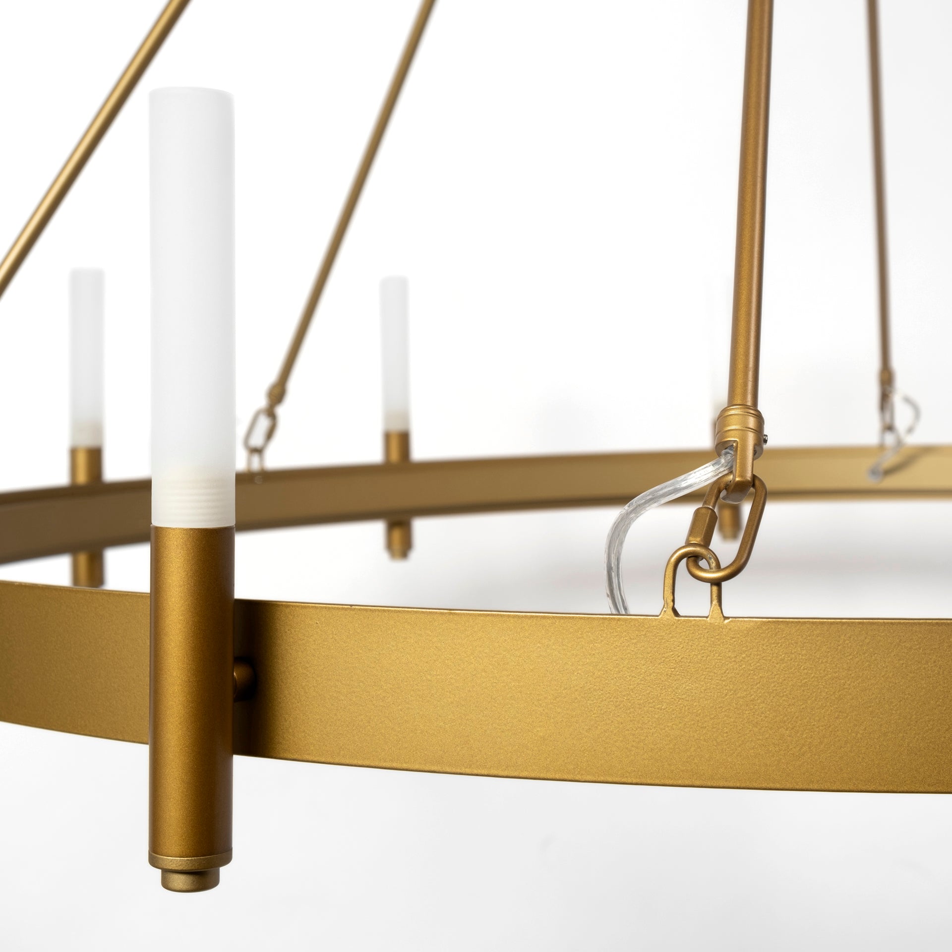 Decamp Chandelier - Gold | Calgary Furniture Store
