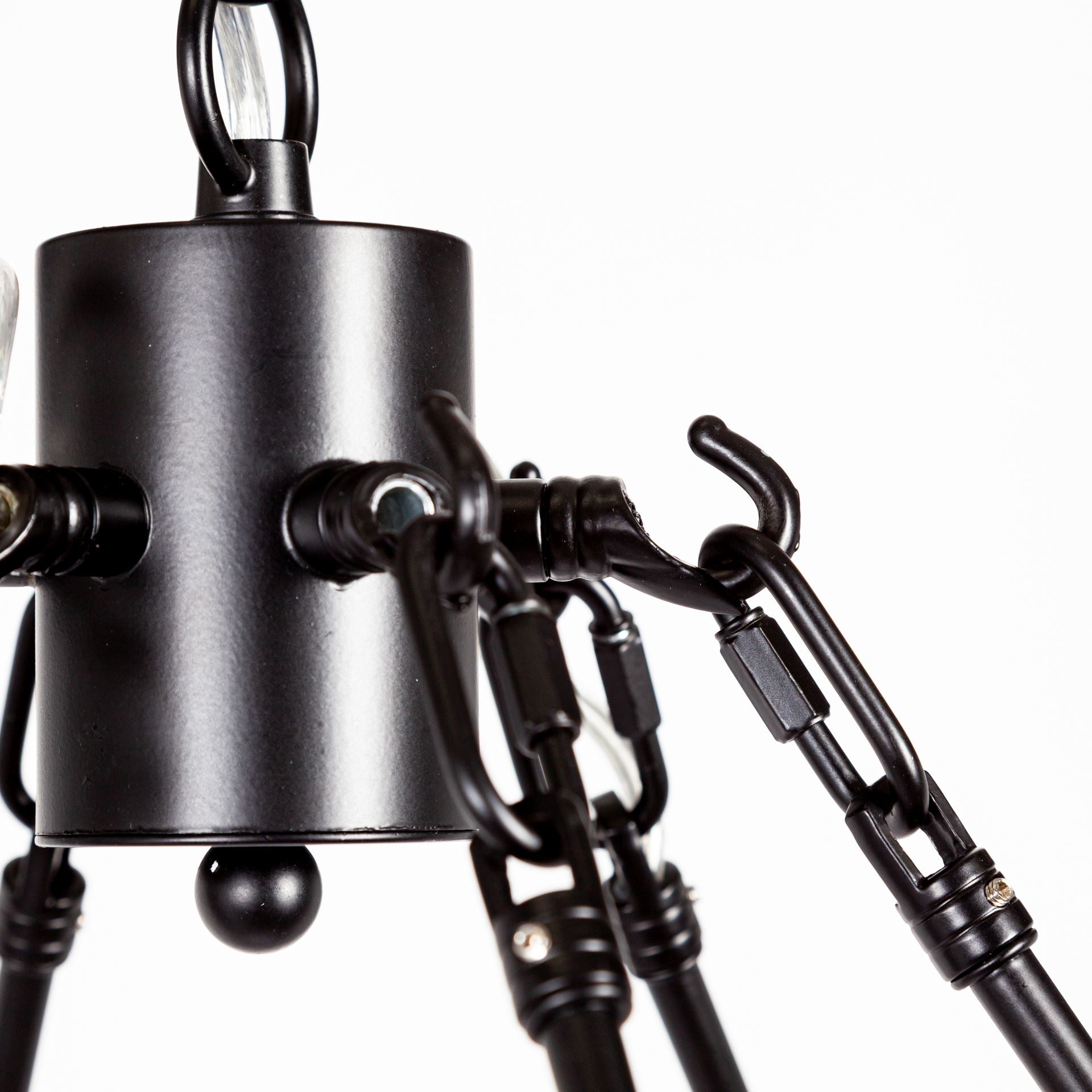 Decamp Chandelier - Black | Calgary Furniture Store