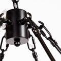 Decamp Chandelier - Black | Calgary Furniture Store