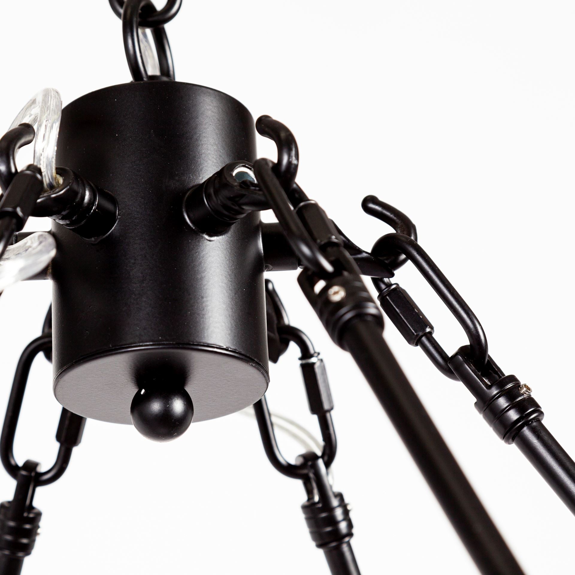 Decamp Chandelier - Black | Calgary Furniture Store