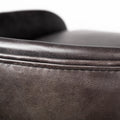 Hollyfield Black Leather Counter Stool | Calgary Furniture Store