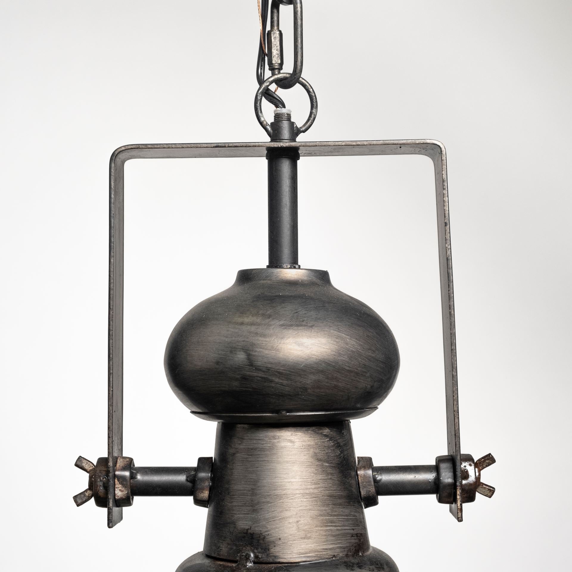 Bashaw Gray Pendant Light | Calgary Furniture Store