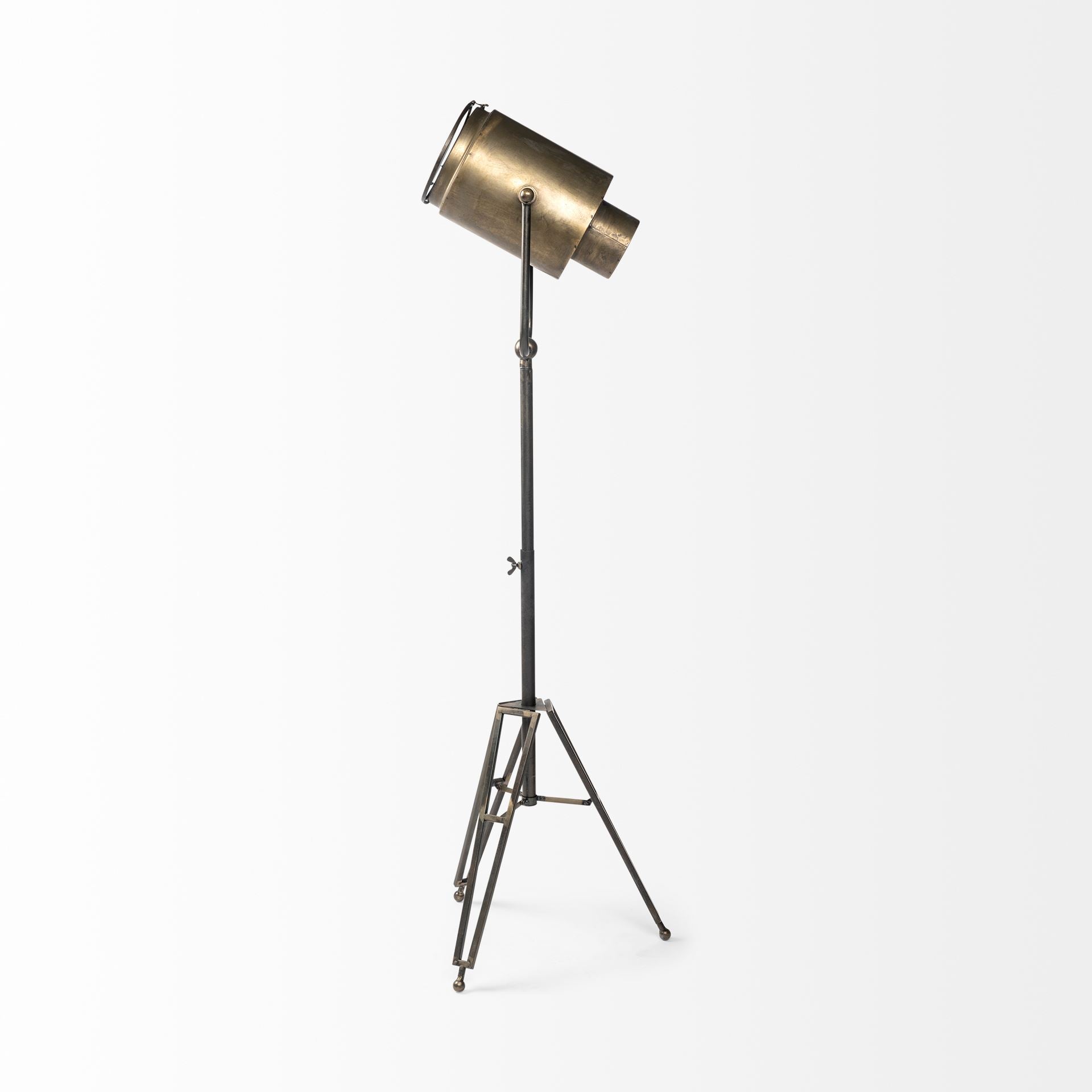 Debdou Floor Lamp - Gold | Calgary Furniture Store