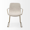 Sawyer Beige Fabric Dining Chair | Calgary Furniture Store