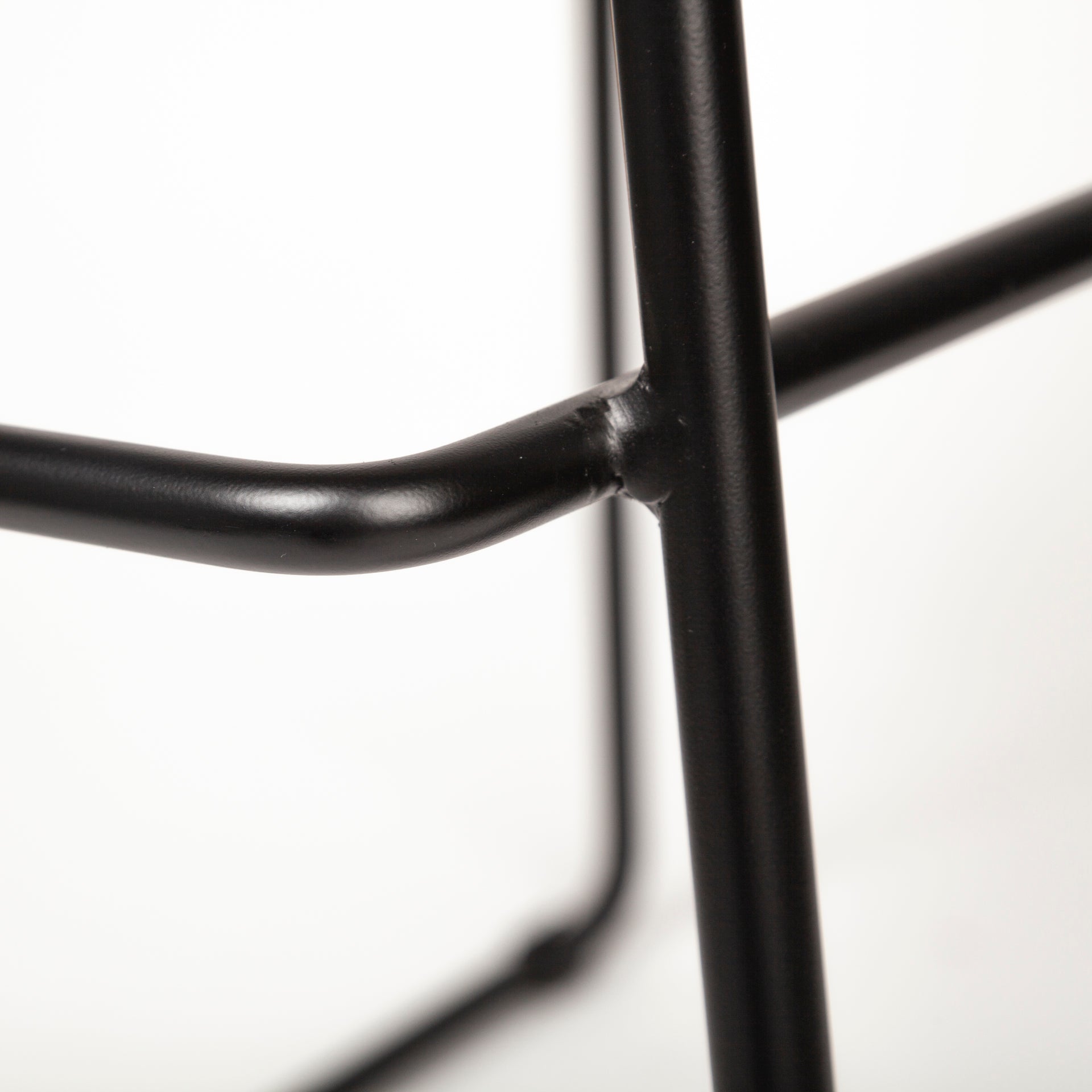 Meritt Brown Leather Seat Frame Stool | Calgary's Furniture Store | Calgary Counter Stool