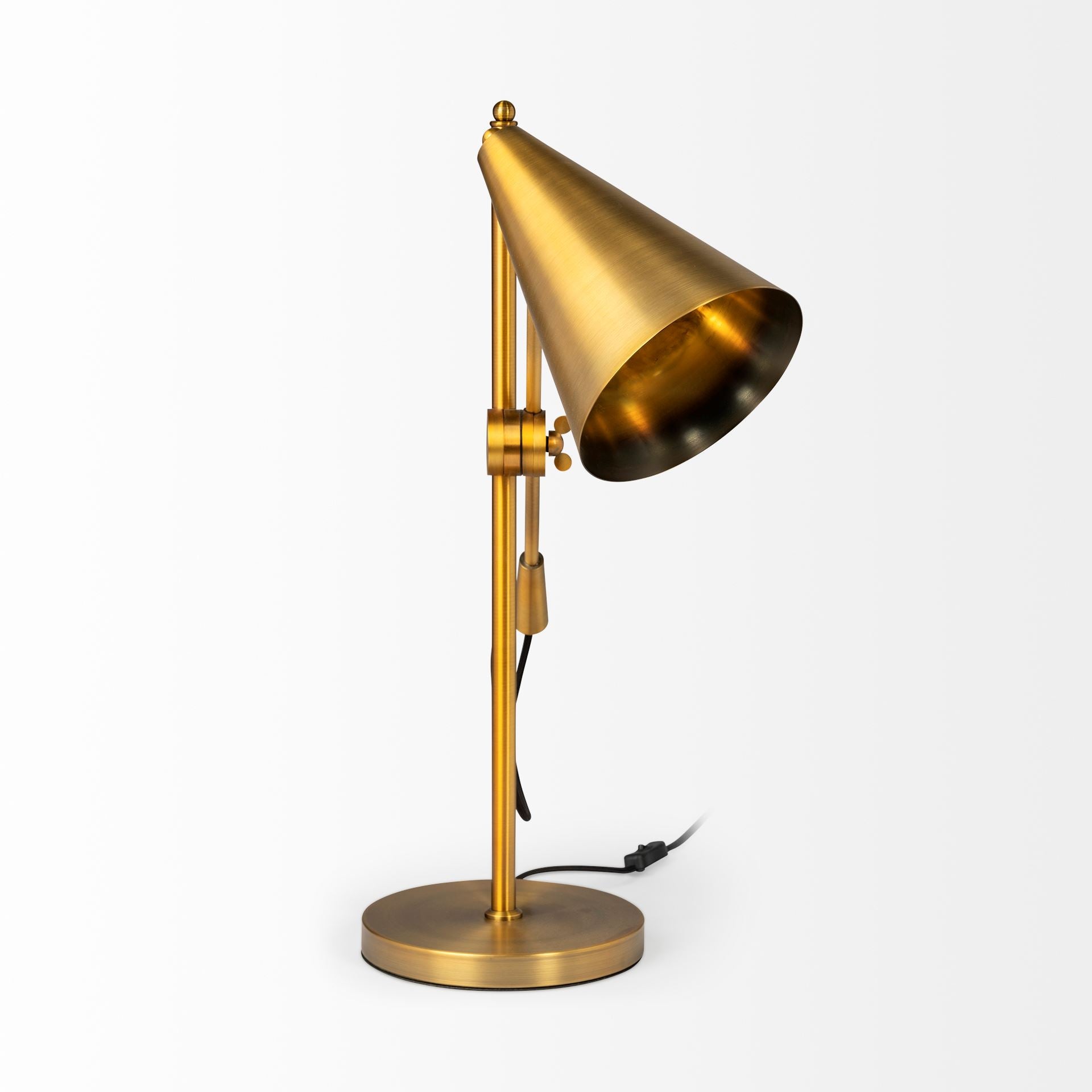 Fragon Table Lamp - Gold | Calgary Furniture Store