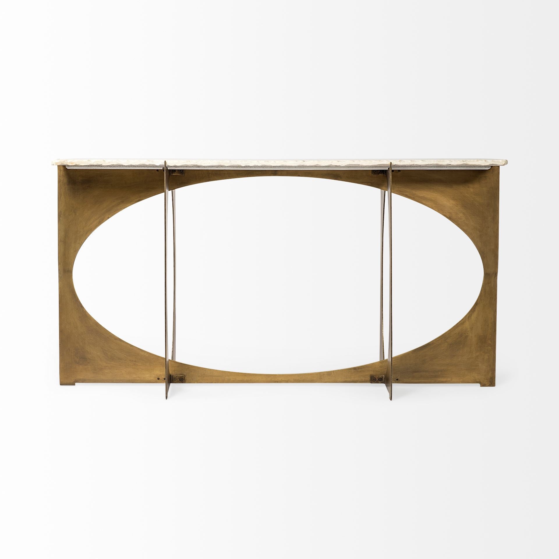 Reinhold IV Marble Top Console Table | Calgary Furniture Store