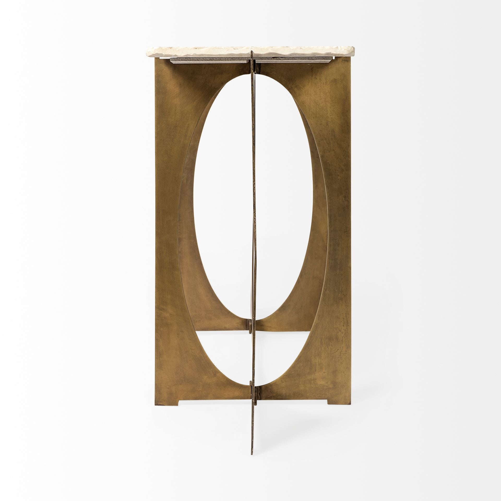 Reinhold IV Marble Top Console Table | Calgary Furniture Store