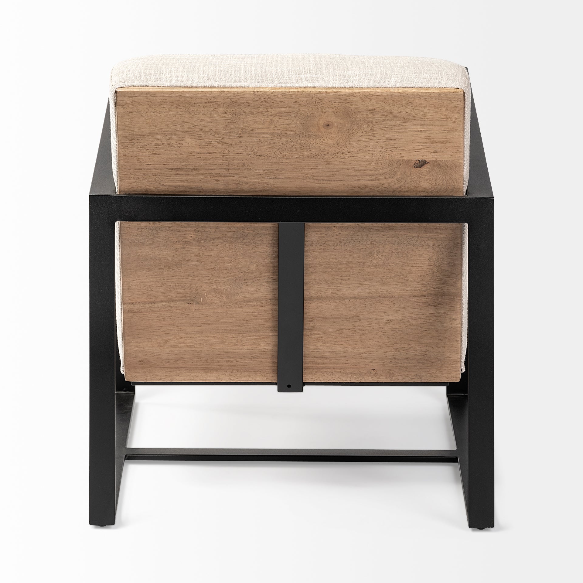 Stamford I  Metal Frame Accent Chair - Beige Fabric | Calgary's Furniture Store | Calgary Accent Chairs