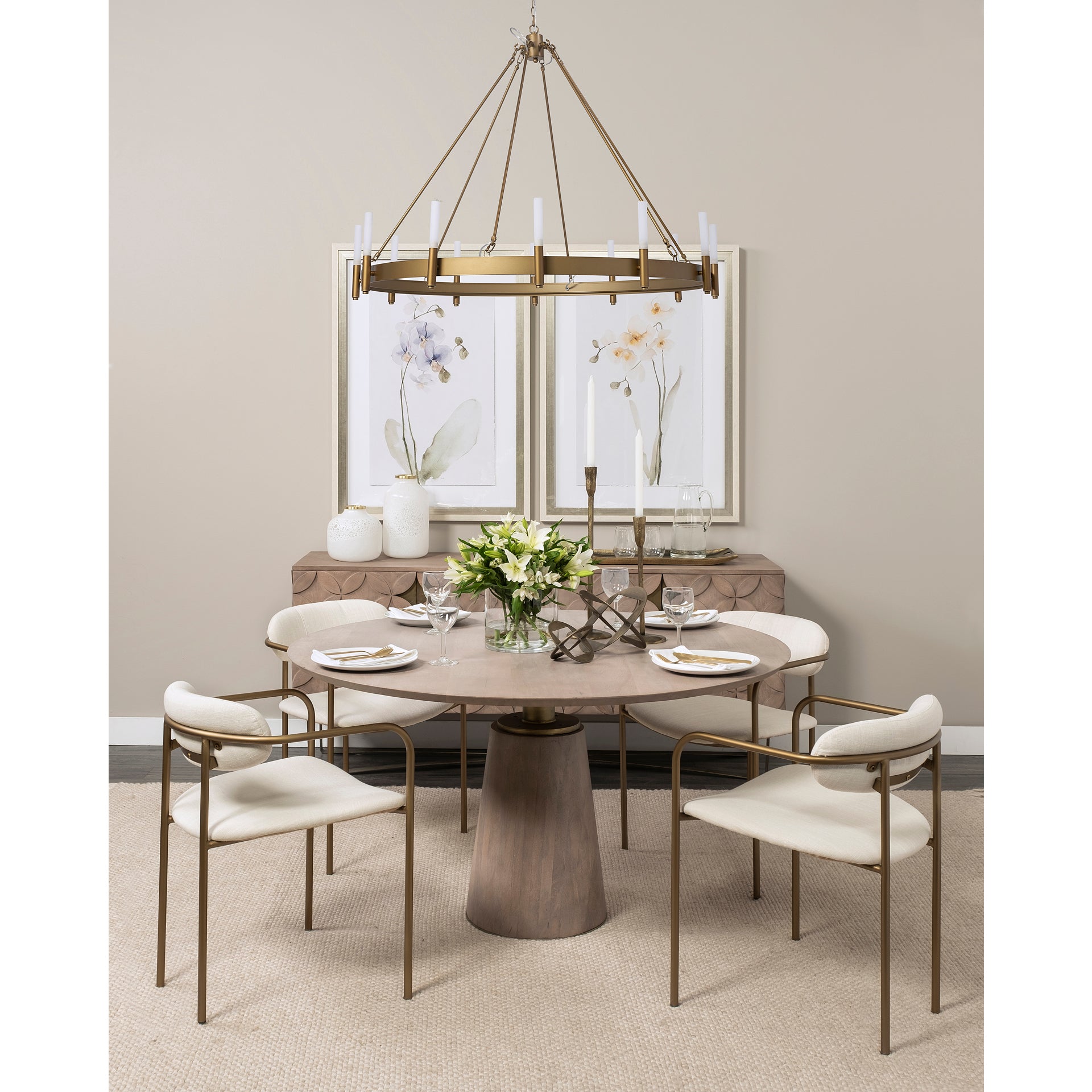 Parker Dining Chair - Gold | Calgary's Furniture Store | Calgary Dining Chairs
