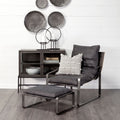 Arelius Dark Accent Cabinet | Calgary Furniture Store