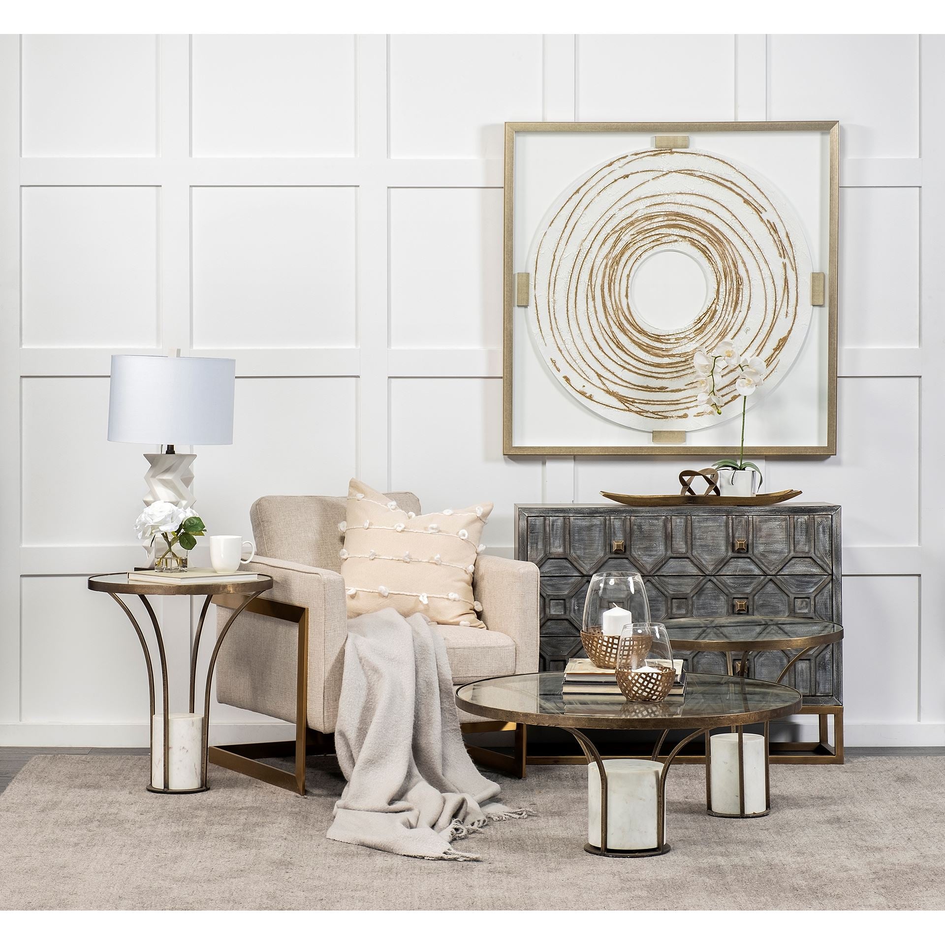 Genevieve Accent Cabinet | Calgary Furniture Store