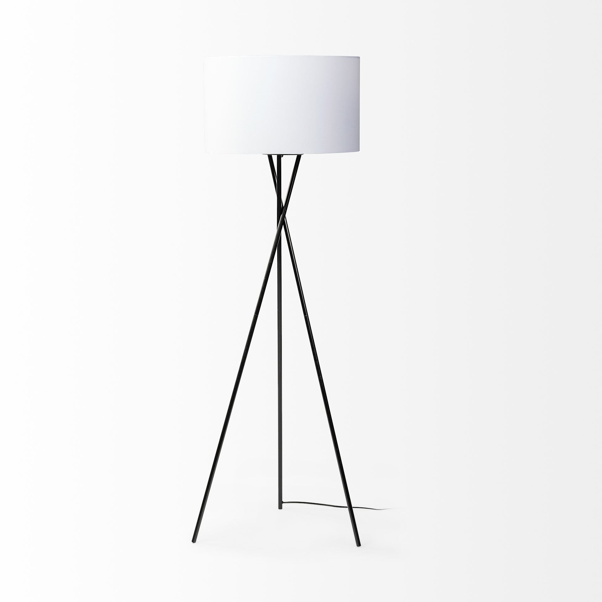 Ambrose Floor Lamp - Black | Calgary Furniture Store