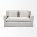 Denly Frost Gray Loveseat | Calgary Furniture Store