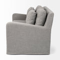 Denly Flint Gray Loveseat | Calgary Furniture Store