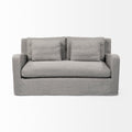 Denly Flint Gray Loveseat | Calgary Furniture Store
