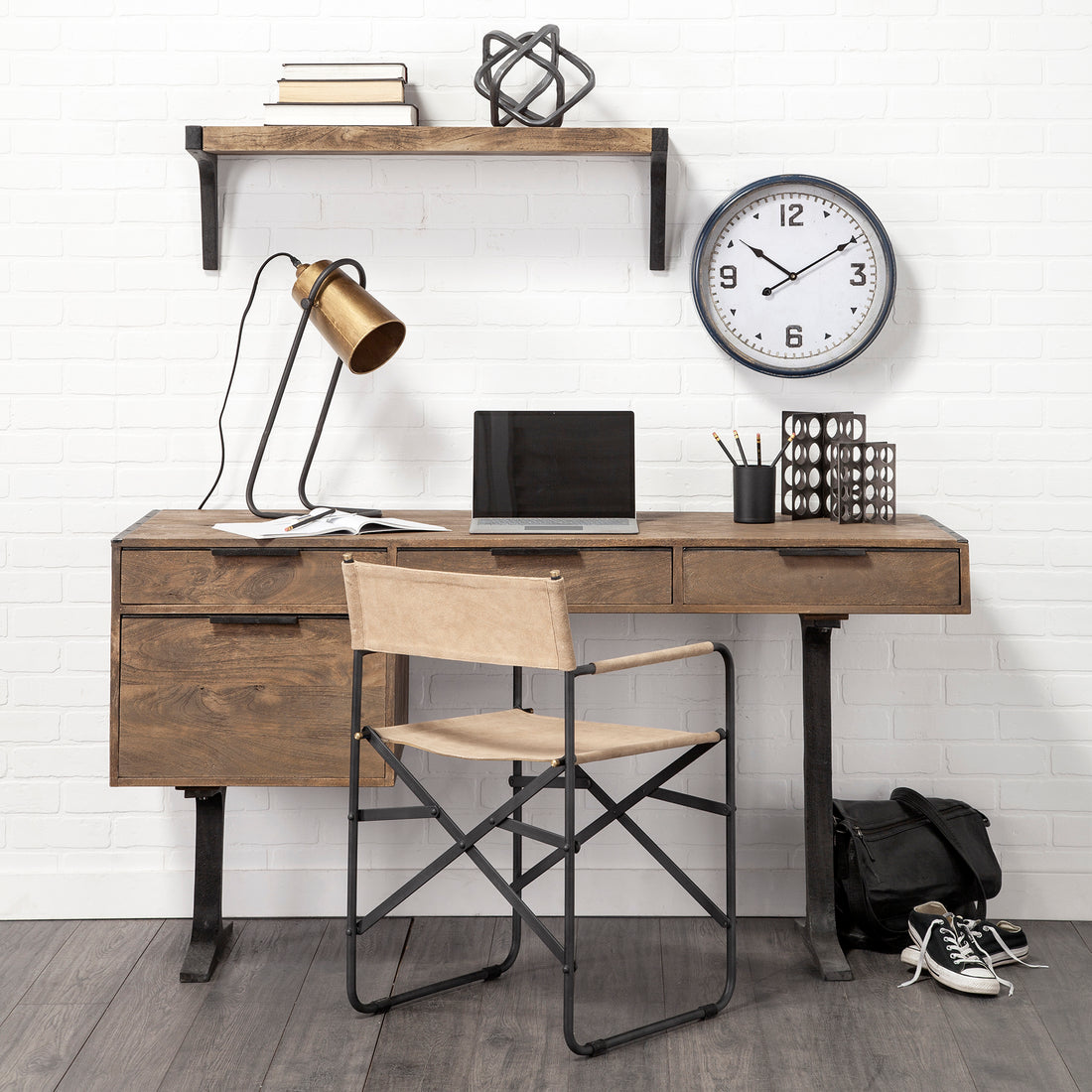 Hereward Wall Clock | Calgary Furniture Store