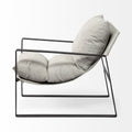 Guilia Frost Gray Accent Chair | Calgary Furniture Store