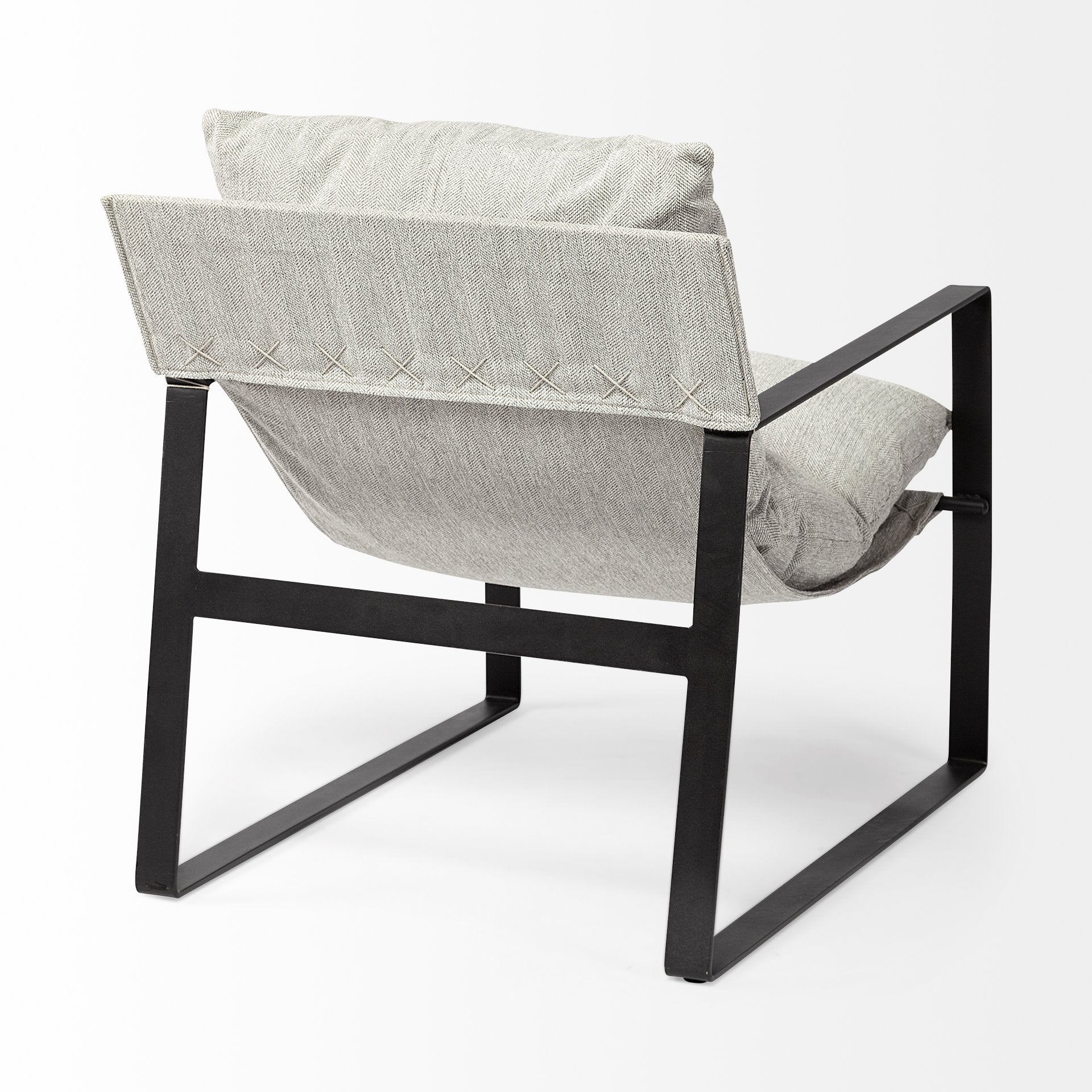 Guilia Frost Gray Accent Chair | Calgary Furniture Store