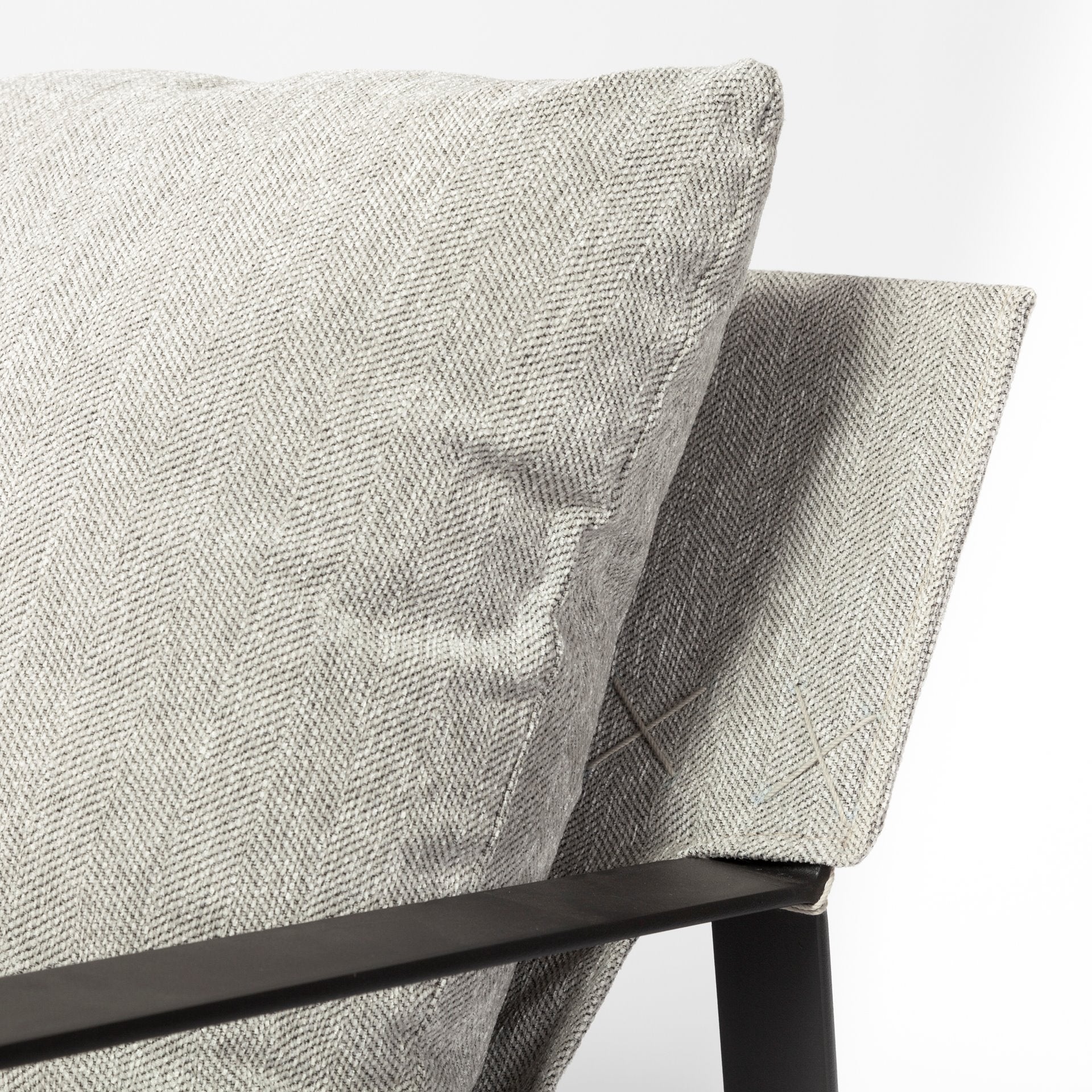 Guilia Frost Gray Accent Chair | Calgary Furniture Store