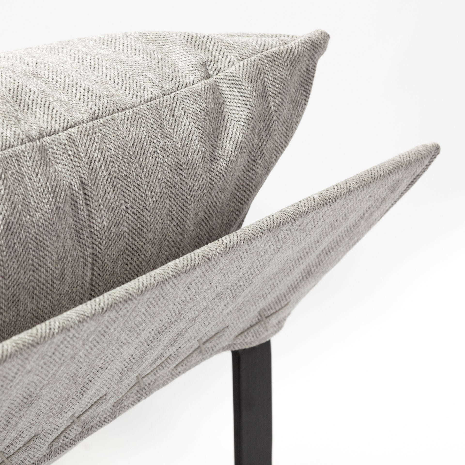 Guilia Frost Gray Accent Chair | Calgary Furniture Store