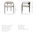 Parker Dining Chair - Gun Metal Gray | Calgary's Furniture Store | Calgary Dining Chairs
