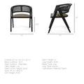 Tabitha Black Dining Chair | Calgary Furniture Store