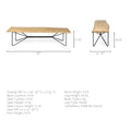 Papillion Dining Bench | Calgary Furniture Store