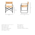 Direttore Dining Chair - Tan | Calgary Furniture Store