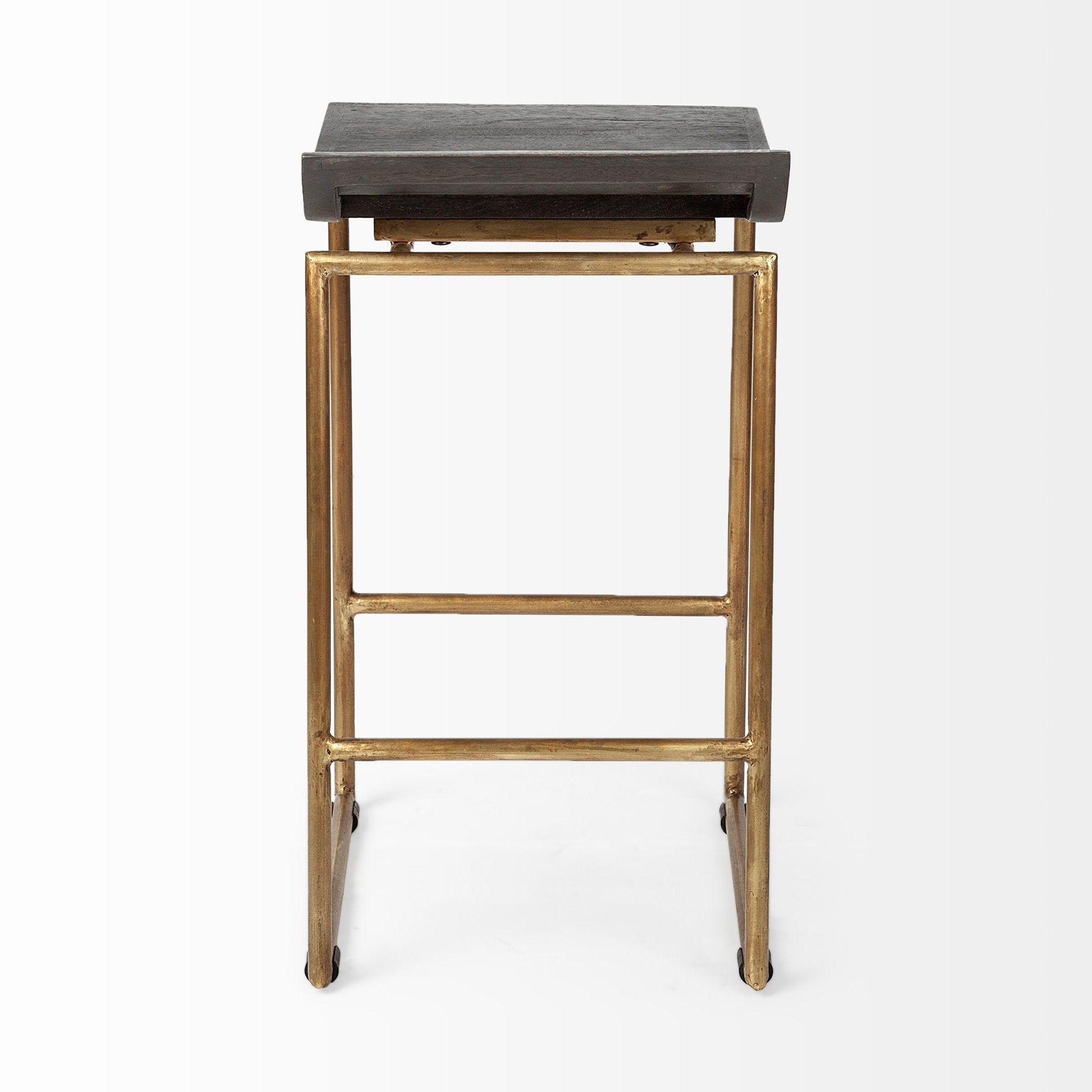 Givens Counter Stool - Brown | Calgary Furniture Store
