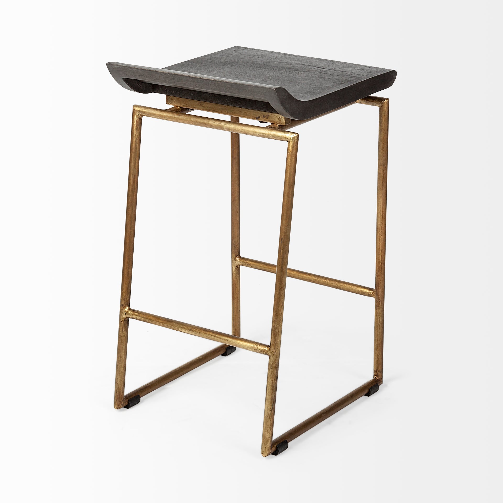 Givens Counter Stool - Brown | Calgary Furniture Store