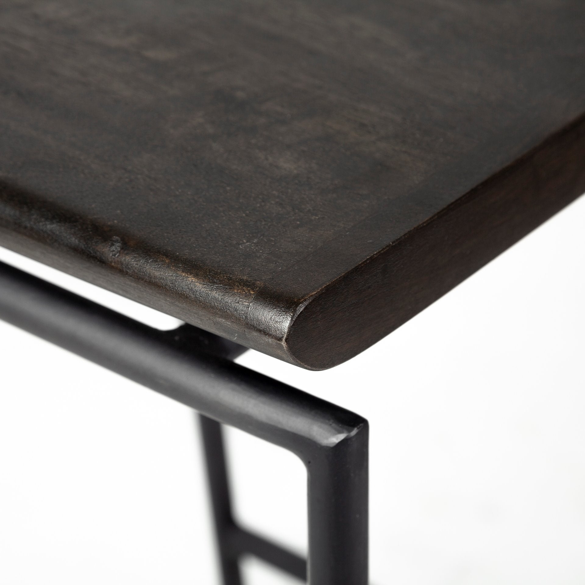 Givens IV Seat Height Black Wood Seat Black Frame Stool | Calgary's Furniture Store | Calgary Bar Stools