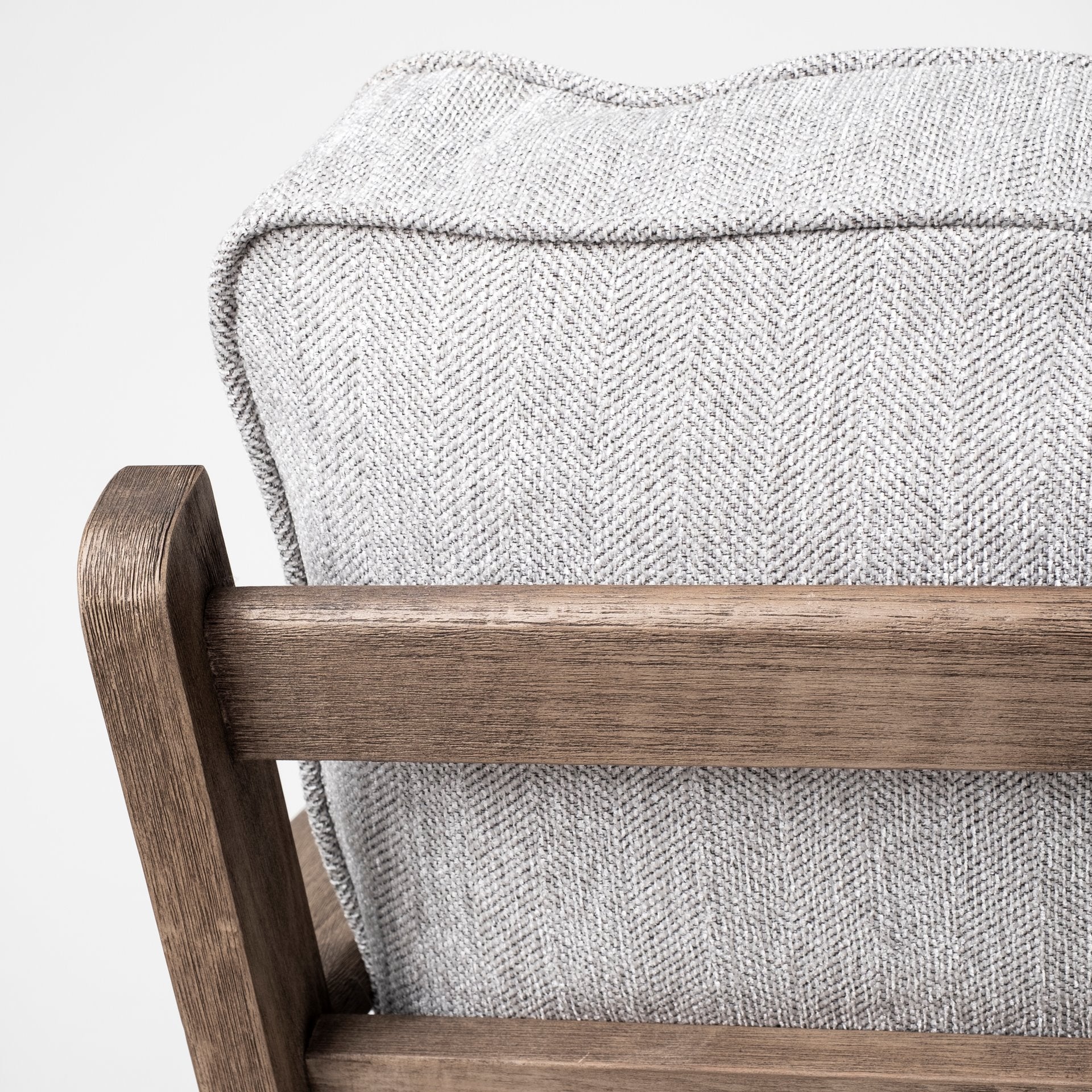 Olympus Frost Grey Accent Chair | Calgary Furniture Store