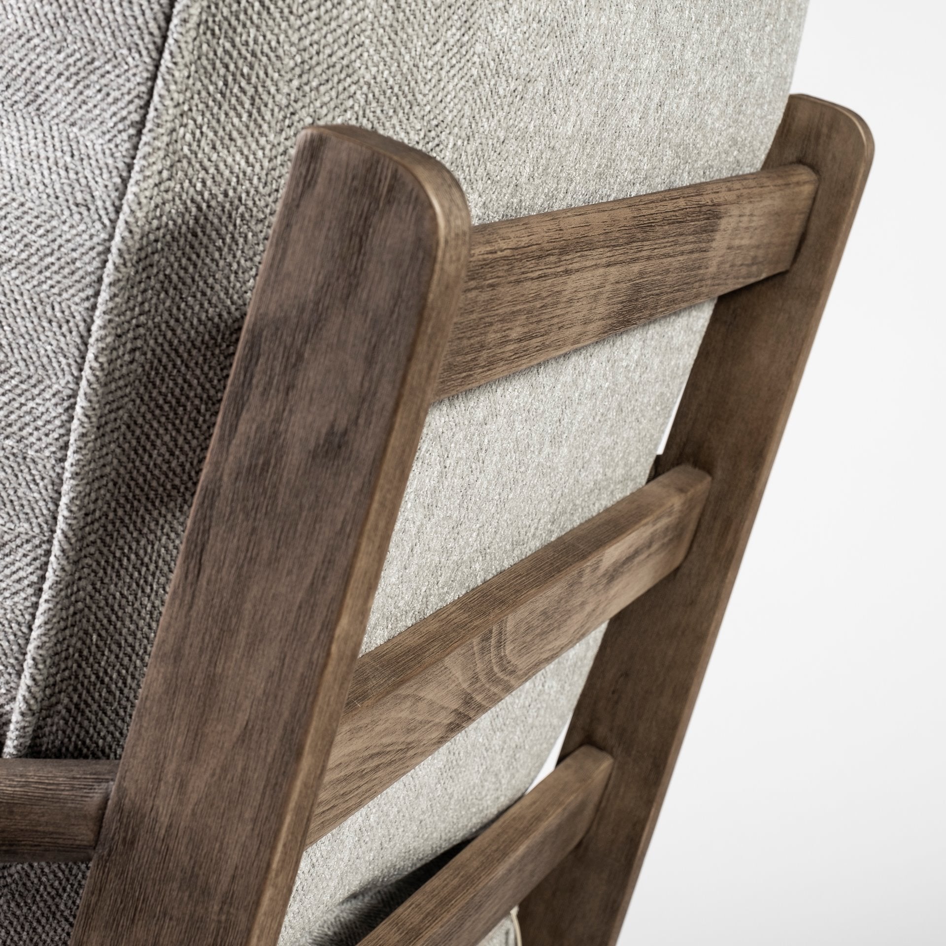 Olympus Frost Grey Accent Chair | Calgary Furniture Store