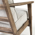 Olympus Frost Grey Accent Chair | Calgary Furniture Store