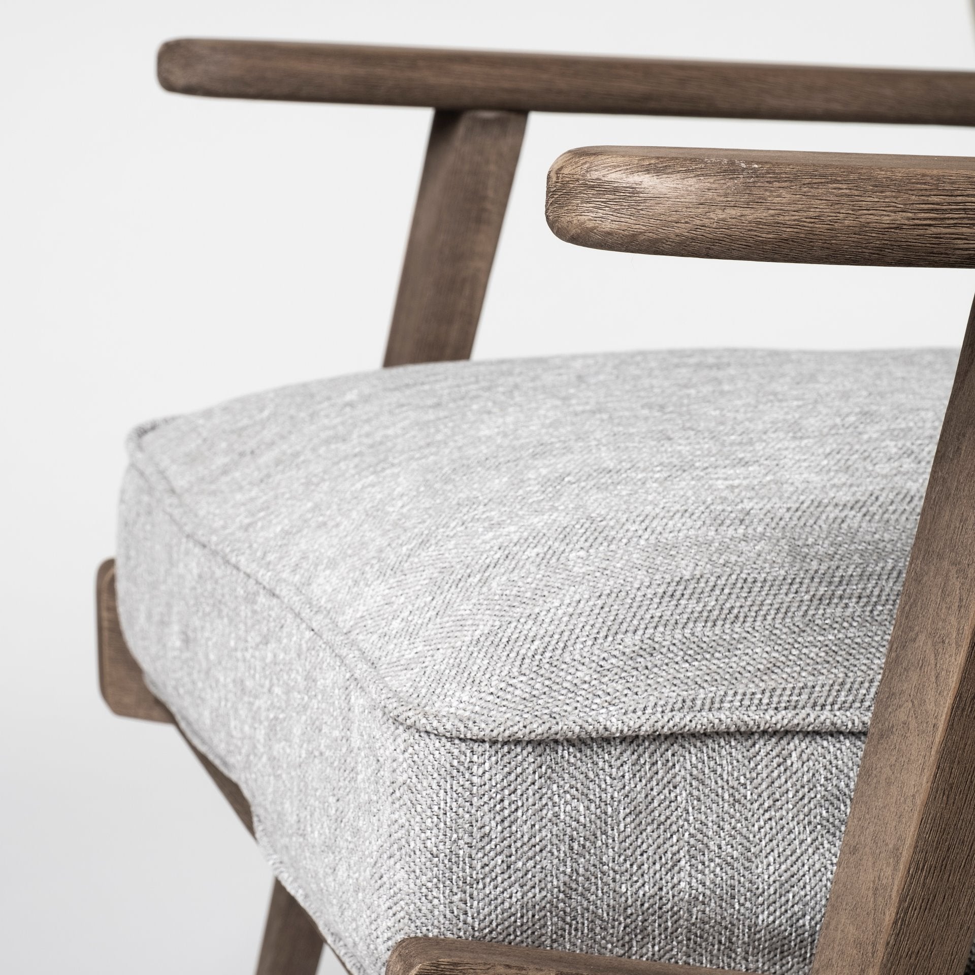 Olympus Frost Grey Accent Chair | Calgary Furniture Store