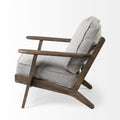 Olympus Frost Grey Accent Chair | Calgary Furniture Store