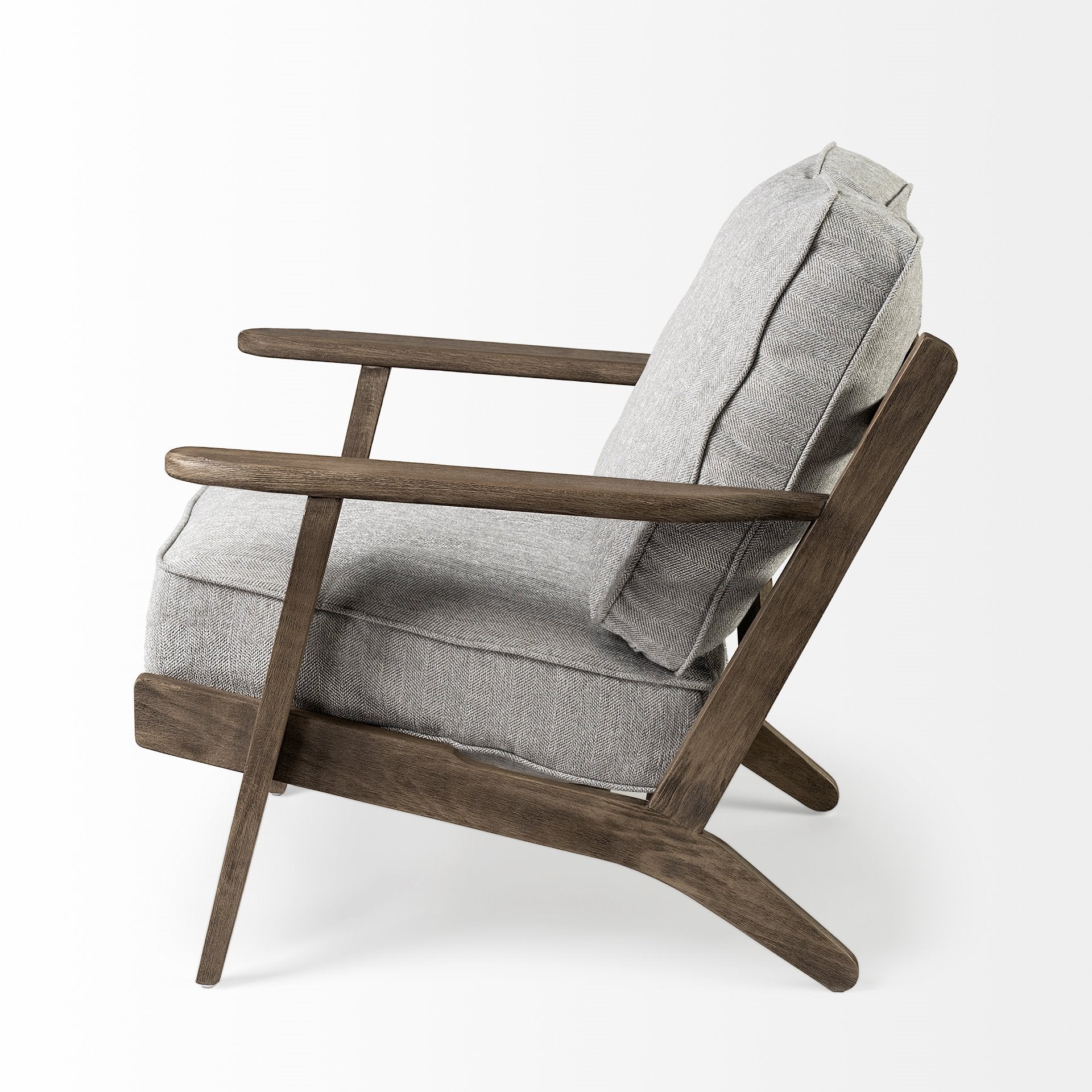 Olympus Frost Grey Accent Chair | Calgary Furniture Store