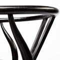 Trixie I Black Wooden Base Linen Seat Dining Chair | Calgary's Furniture Store | Calgary Dining Chairs