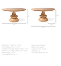 Crossman Blonde Dining Table | Calgary Furniture Store