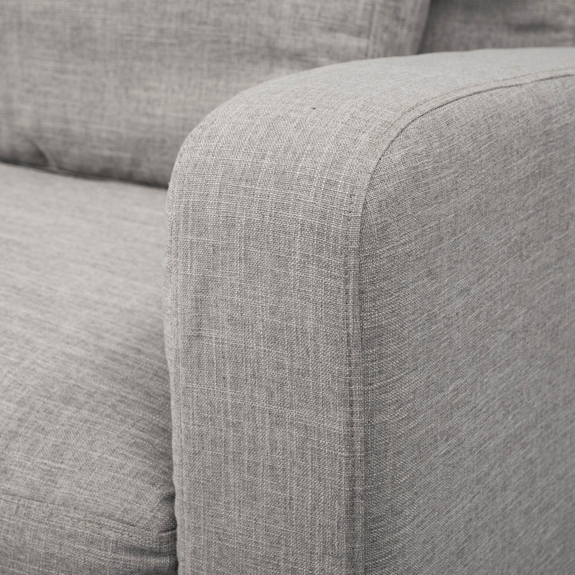 Denly Flint Gray Loveseat | Calgary Furniture Store