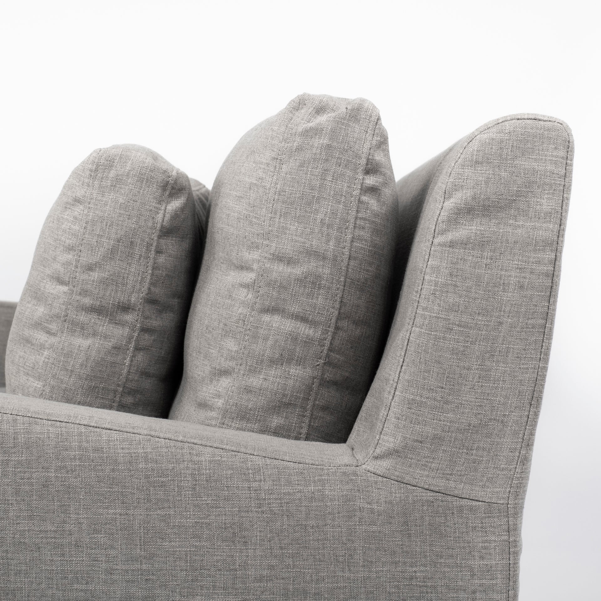 Denly Flint Gray Loveseat | Calgary Furniture Store