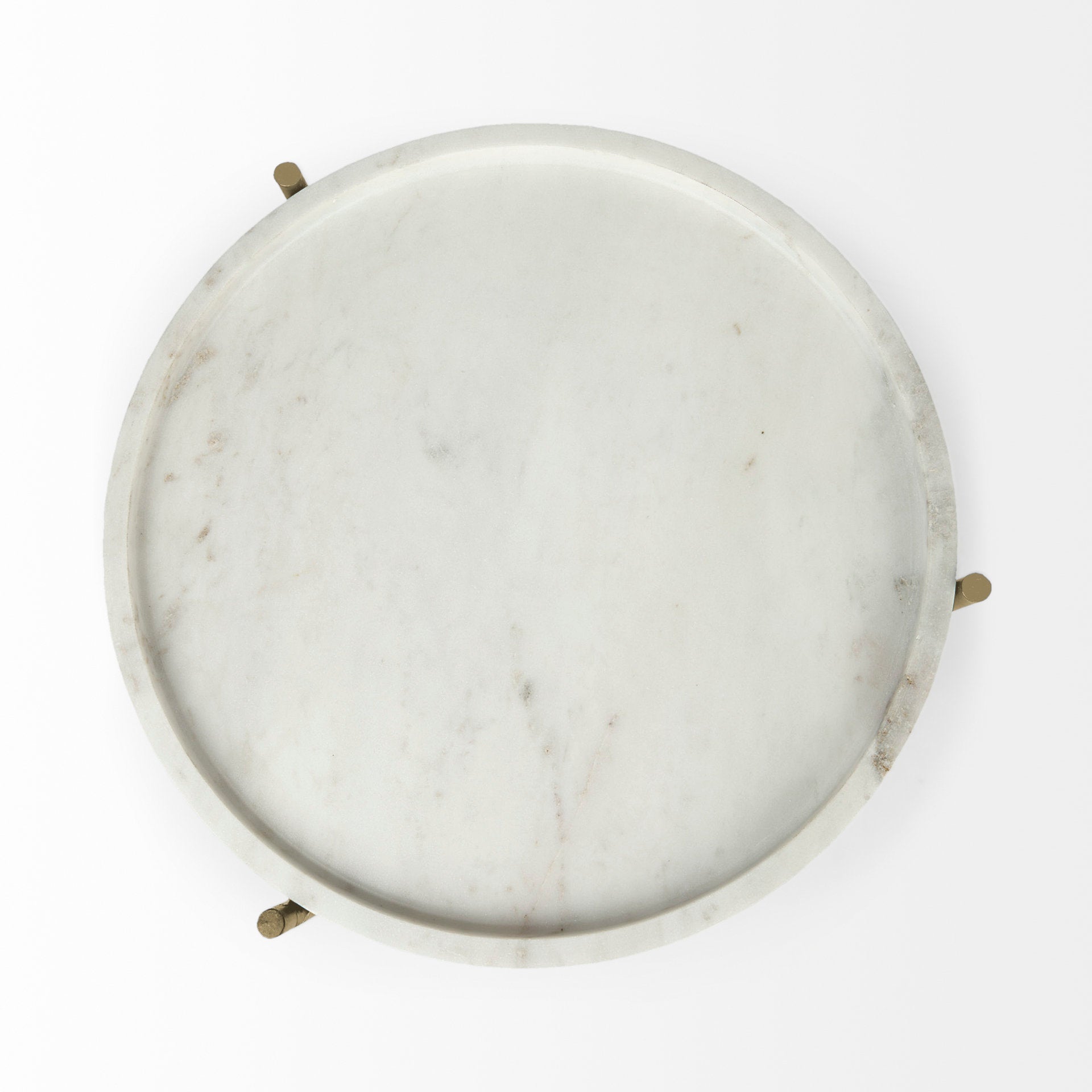 Stella Marble Top Accent Table | Calgary Furniture Store