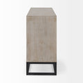Genevieve I Light Brown 3 Drawer Accent Cabinet | Calgary's Furniture Store | Calgary Cabinets